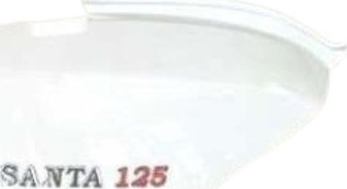 Santa 125 Sele Altı Yan Kapak Sağ Beyaz