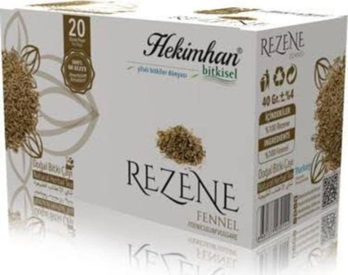 Bitkisel Rezene Doğal Bitki Çayı 20 Süzen Poşet
