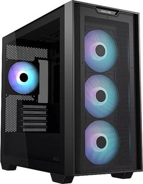 A21 Plus ARGB Temperli Cam USB 3.2 mATX Mesh Siyah Mid Tower Gaming Kasa