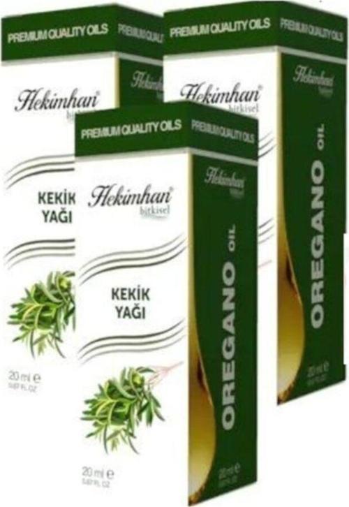 3 Adet Kekik Yağı 20Ml