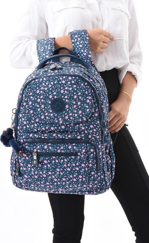8866 Unisex Klınkır Maymunlu Günlük ve Okul Sırt Çantası