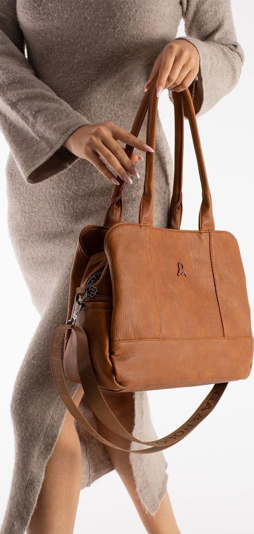 Bag 8 Bölmeli İçi Tamamen Astarlı Hafif Tasarım Omuz Çantası