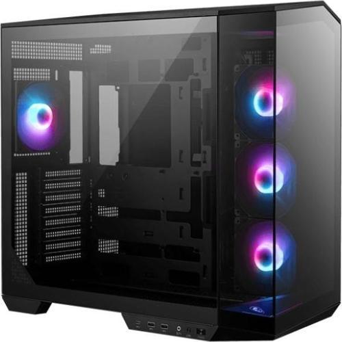 MAG PANO 100R PZ Black 4x120mm ARGB Fan USB 3.2 Micro-ATX Tower Gaming (Oyuncu) Kasa
