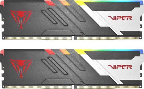 Viper Venom RGB PVVR532G740C36K 32GB (2x16GB) DDR5 7400MHz CL36 Gaming Ram (Bellek)