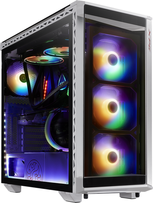 Battlecruiser Temperli USB 3.0 E-ATX Mid-Tower Beyaz Gaming (Oyuncu) Kasa (BATTLECRUISER-WHCWW)