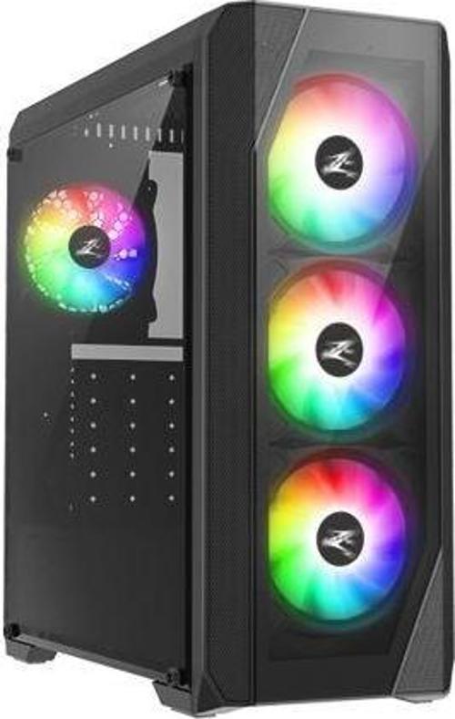 N5 TF 600W 4xRGB LED Fan USB 3.0 Siyah ATX Mid-Tower Gaming (Oyuncu) Kasa