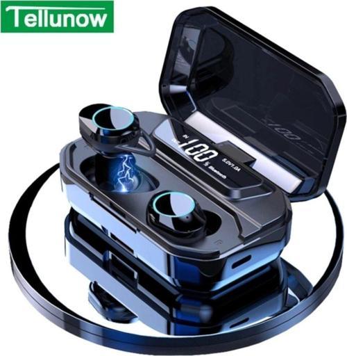 G02 Tws 5.0 Bluetooth 6D Stereo 3300 Mah Powerbank