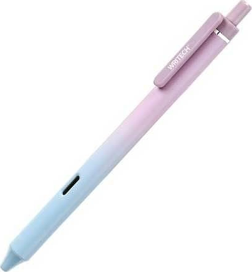 WRITECH W-0171 AURORA MOR-MAVİ GÖVDE MAVİ JEL KALEM - 12'Lİ KUTU