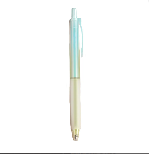 WRITECH W-0178 0,5MM SOFT GRIP YEŞİL GÖVDE MAVİ JEL KALEM - 12'Lİ KUTU