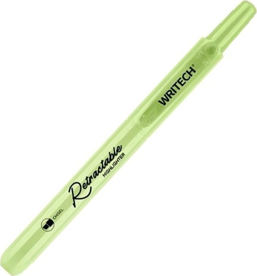 WRITECH W-805S BASMALI FOSFORLU KALEM PASTEL AÇIK YEŞİL - 12'Lİ KUTU