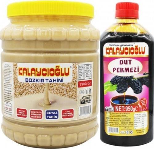 Bozkır Tahin Merkezi Beyaz Tahin 1900 Gr - Dut Pekmezi 950 Gr