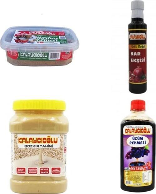 Bozkır Tahin Merkezi Beyaz Tahin 935Gr-Nar Ekşisi 350Gr - Haşhaş Ezmesi 400 - Üzüm Pekmezi 950Gr