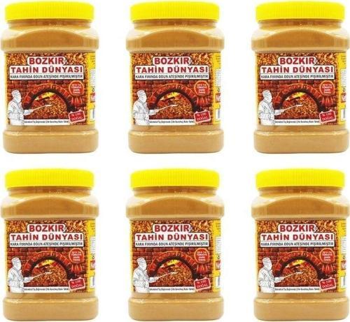 Bozkır Tahin Merkezi Kavrulmuş Kepeksiz Tahin 935 Gr. 6 adet