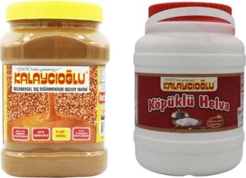 Bozkır Tahin Merkezi Kepeksiz Kavrulmuş Tahin 935 Gr. - Köpük Helva 950 Gr.