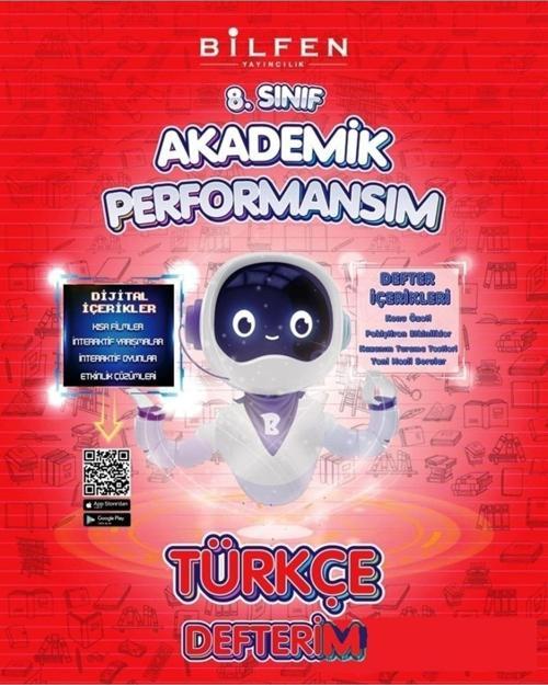 8. Sınıf Türkçe Performans Defterim