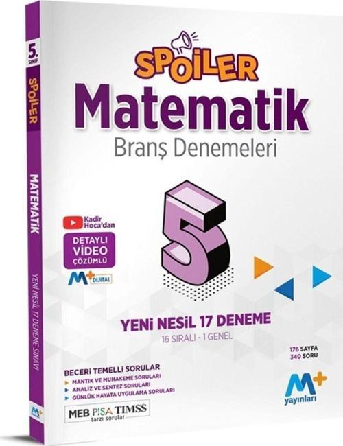 5. Sınıf Matmatik Spoiler Branş Deneme