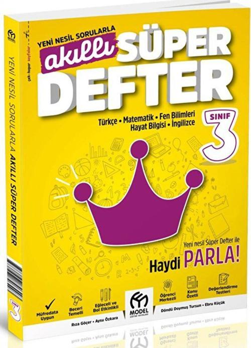 3. Sınıf Akıllı Süper Defter Tüm Dersler