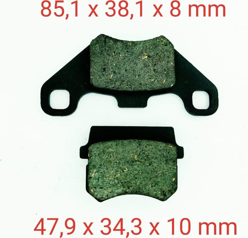 Atv Md200 Jackal Ön Fren Disk Balatası Fa416 Orj