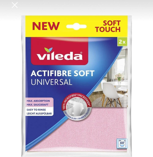 Actifibre Soft Universal Mikrofiber Mutfak Bezi (2'Li)