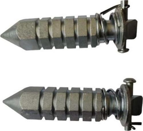 Cg/Kuba Arka Basamak Demir Sivri Köşeli (Kalvaniz)