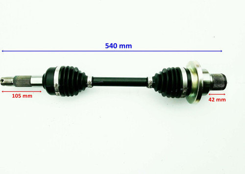 Atv Cf Arka Aks Sağ 540X500Atr-A Orj