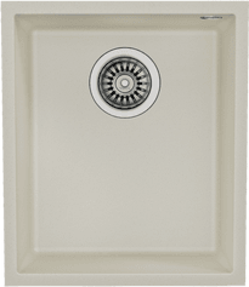 SQUARE 34.40 TEZGAH ALTI BRİGHT KREM GRANİT EVYE