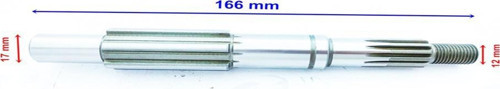 Atv Md250 Ara Şanzıman Çıkış Mili 17-166X6 Kanallı Öm