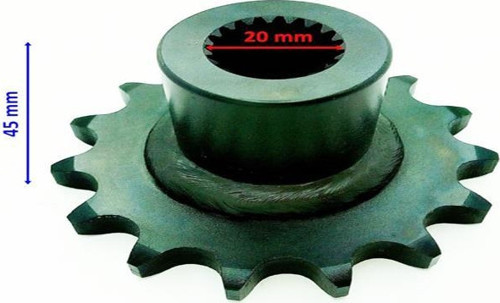 Atv Ön Dişli 530-15T İç 20X45Xtm Öm
