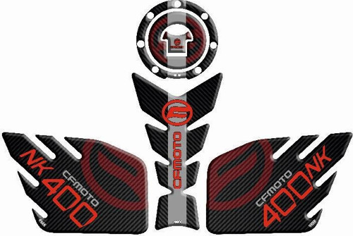 Cf Moto 400 Nk 2017 - 2022 Uyumlu Tank Pad Set 003