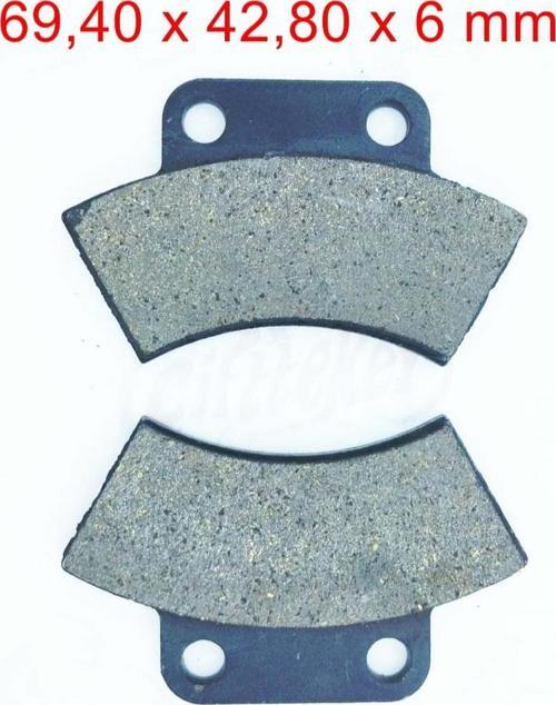 Cf Moto Atv Park Fren Balatası Fa232 400-Atr-2L Cf800 Orj *