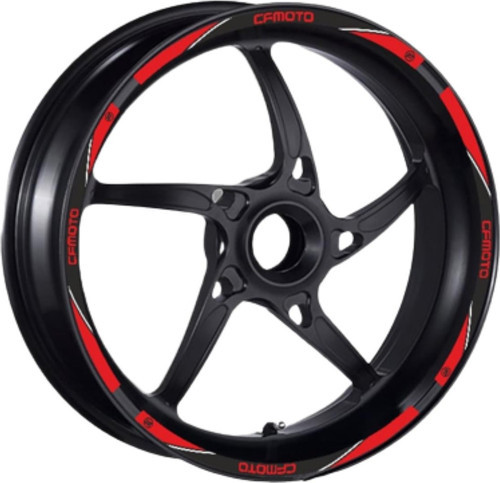 Cf Moto Uyumlu Kırmızı 1 Set Jant Şeridi