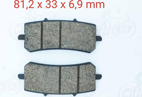 Cf Moto Nk 150-250 Ön Fren Disk Balatası Abs Orj