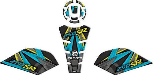 CF MOTO Cf Moto 250 Sr 2020 - 2024 Tank Pad Set 001