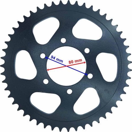 Cf Nk 400 Arka Dişli 520-51T İç 80 Mm 6 Delikli Öm