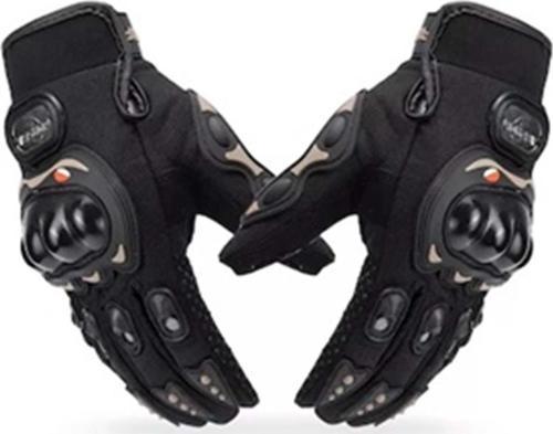 Eldiven Pro Biker Zırhlı Siyah