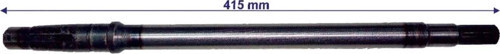 E-Yük Arabası Arora Arka Aks Uzun 415X16 Freze Öm