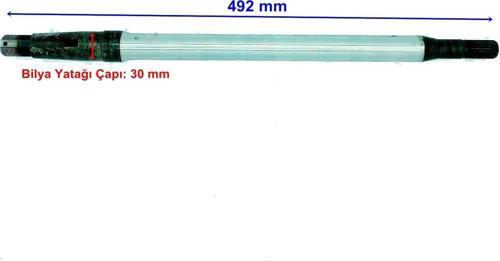 E-Yük-Arabası Yuki Ilgaz Aks 18 Freze 492Xöm