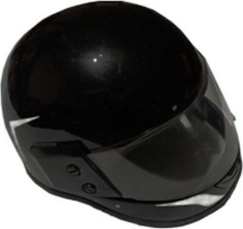 Kask Çeneli Siyah
