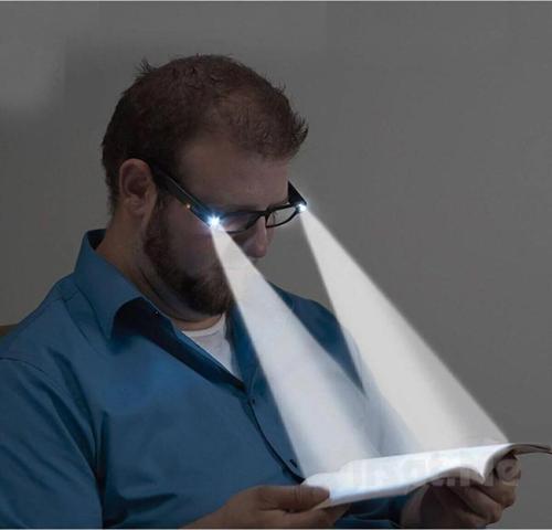 Kitap Okuma Gözlüğü Led Işıklı Kitap Okuma Gözlüğü Camsız Okuma Gözlüğü