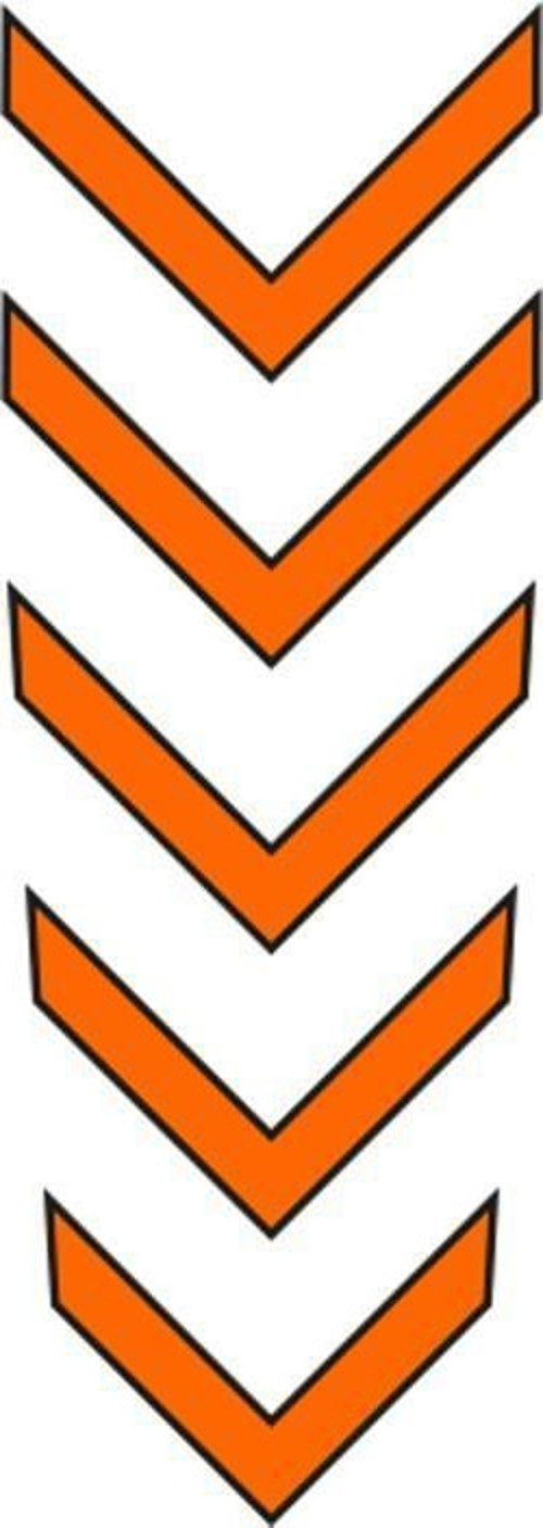 Sevenkardeşler Cg Florasan Turuncu Çamurluk Üst Sticker