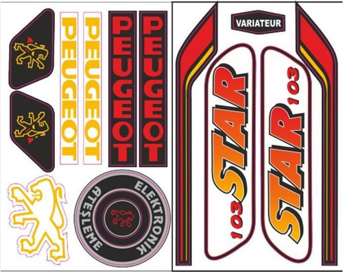 Sevenkardeşler Mobylette 004 Sticker