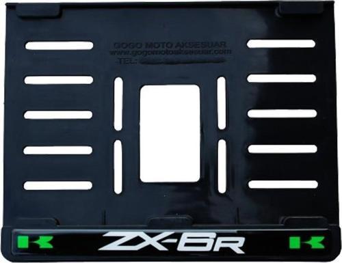 Skm Kawasaki Zx-10 R Uyumlu 2 Plastik (15X24 Cm) Kırılmaz Plakalık