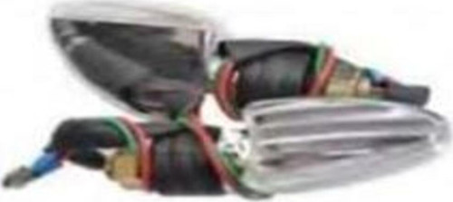 Sinyal Ampüllü Üçgen Min 1 Adet Nikel Beyaz Cam