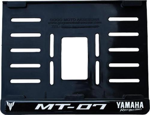 Mt-07 Uyumlu 2 Plastik (15X24 Cm) Kırılmaz Plakalık