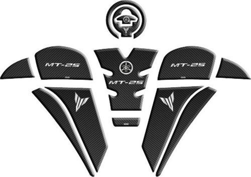 Mt25 2020 - 2024 Uyumlu Tank Pad Set 007