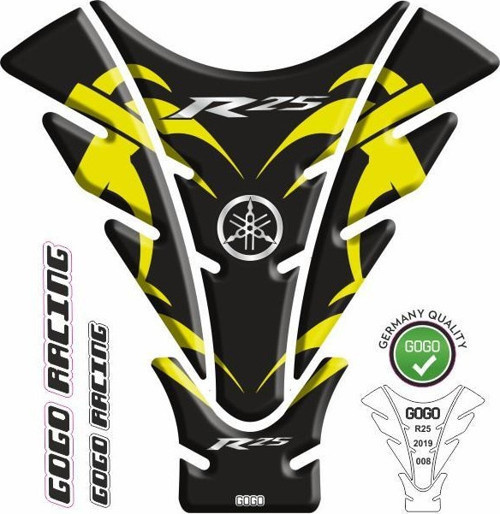 R25 2019 - 2024 Uyumlu Tank Pad 008