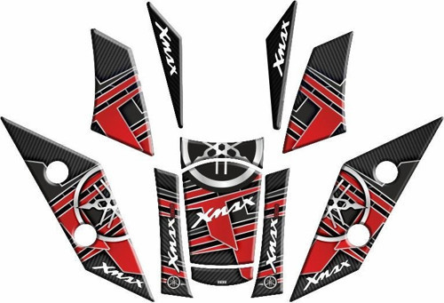 Xmax 2018 - 2022 Uyumlu Tank Pad Set 009