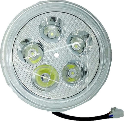 Ybr Uyumlu Far Atomu Yuvarlak 2006-08 5 Ledli