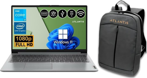 Ideapad i3 1215U 24GB 256GB M.2 SSD 82QD00GMTX ATL33 15.6'' W11Pro Notebook+Çanta