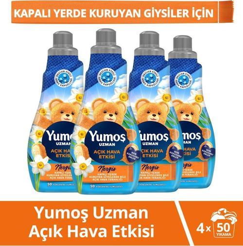 Uzman Açık Hava Etkisi Konsantre Yumuşatıcı 1200 Ml X4
